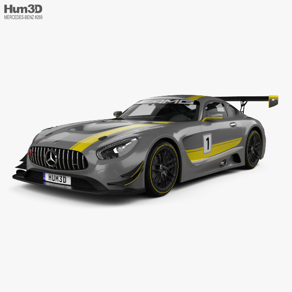 Mercedes-Benz AMG GT3 2018 3D model