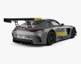 Mercedes-Benz AMG GT3 2018 Modèle 3d vue arrière