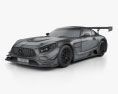 Mercedes-Benz AMG GT3 2018 3D 모델  wire render