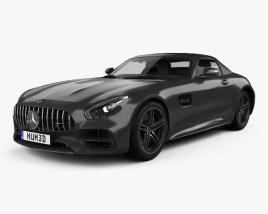 Mercedes-Benz AMG GT C Roadster 2018 3D model