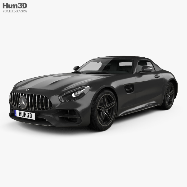 Mercedes-Benz AMG GT C Roadster 2018 3D model