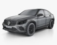 Mercedes-Benz Classe GLC (C253) Coupe AMG Line 2019 Modelo 3d wire render