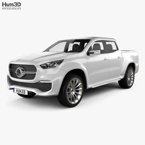 Mercedes-Benz X-Class Concept stylish explorer 2018 3D model