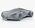 Mercedes-Benz Biome 2010 3d model clay render