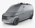 Mercedes-Benz Vision Van 2016 3d model wire render