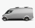 Mercedes-Benz Vision Van 2016 3d model side view