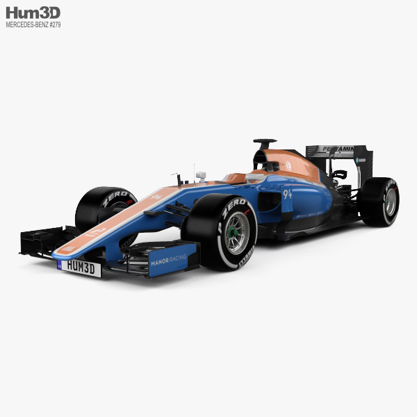 Manor MRT05 2015 3D模型
