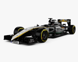 Force India VJM09 2016 3D model