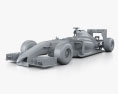 Force India VJM09 2016 3d model clay render