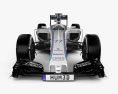 Williams FW38 2016 Modello 3D vista frontale