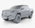 Mercedes-Benz X-Klasse Konzept powerful adventurer 2017 3D-Modell clay render
