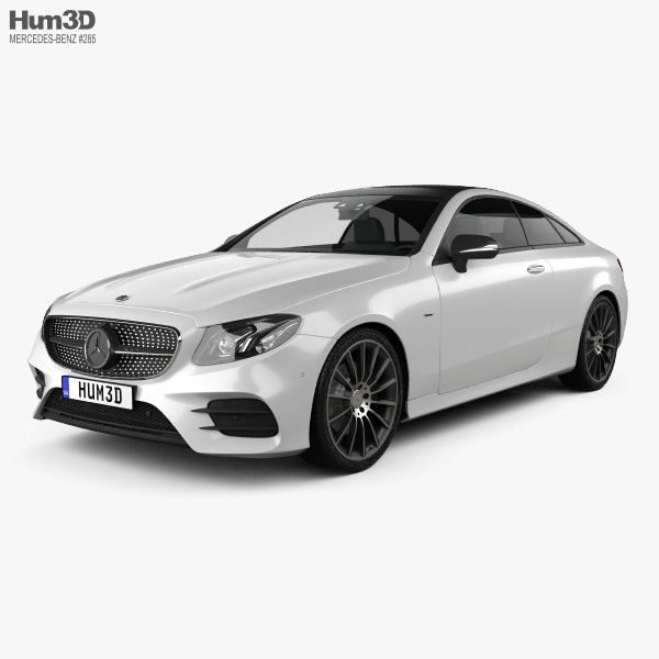 Mercedes-Benz E级 (C238) Coupe AMG Line 2016 3D模型