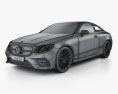 Mercedes-Benz E-class (C238) Coupe AMG Line 2019 3d model wire render