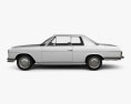 Mercedes-Benz W114 1968 3D-Modell Seitenansicht