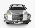 Mercedes-Benz W114 1968 3D-Modell Vorderansicht