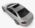 Mercedes-Benz CLK 클래스 (C209) 쿠페 2008 3D 모델  top view