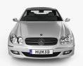 Mercedes-Benz CLK 클래스 (C209) 쿠페 2008 3D 모델  front view