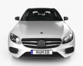 Mercedes-Benz Classe E (S213) AMG Line estate 2016 Modelo 3d vista de frente