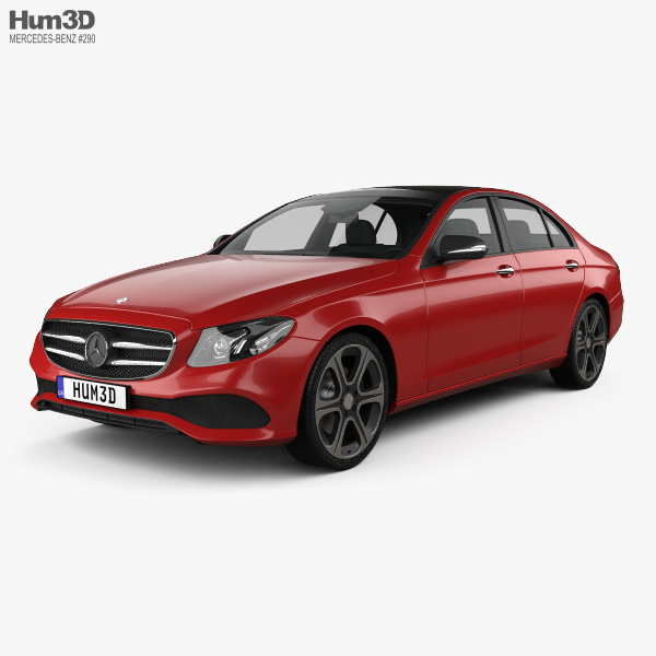 Mercedes-Benz E 클래스 (W213) Avantgarde Line 2019 3D 모델 