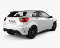 Mercedes-Benz A-class (W176) AMG 2018 3d model back view