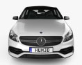 Mercedes-Benz A-class (W176) AMG 2018 3d model front view