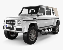 Mercedes-Benz G-class (W463) Maybach Landaulet 2019 3D model