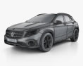 Mercedes-Benz GLA-class (X156) 2020 3d model wire render