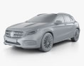 Mercedes-Benz GLA-class (X156) AMG Line 2020 3d model clay render