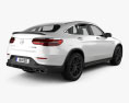 Mercedes-Benz GLC-class (C253) coupe S AMG 2020 3d model back view