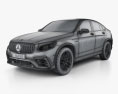 Mercedes-Benz GLC-class (C253) coupe S AMG 2020 3d model wire render