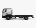 Mercedes-Benz Atego L-Cab Chassis Truck 2016 3d model side view