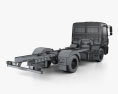 Mercedes-Benz Atego S-Cab Chassis Truck 2016 3d model