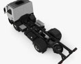 Mercedes-Benz Atego S-Cab Chassis Truck 2016 3d model top view
