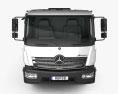 Mercedes-Benz Atego S-Cab Chassis Truck 2016 3d model front view