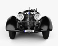 Mercedes-Benz 710 SSK Trossi Roadster 1930 Modello 3D vista frontale
