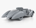 Mercedes-Benz 710 SSK Trossi Roadster 1930 3D-Modell