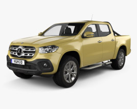 Mercedes-Benz X 클래스 Progressive 2020 3D 모델 