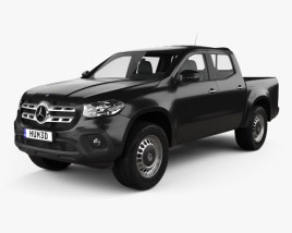 Mercedes-Benz X 클래스 Pure 2020 3D 모델 