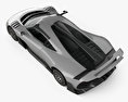 Mercedes-AMG Project ONE 2020 3D-Modell Draufsicht