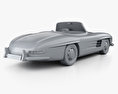Mercedes-Benz 300 SL 1957 3D模型