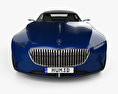 Mercedes-Benz Vision Maybach 6 cabriolet 2017 3d model front view