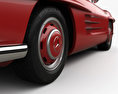 Mercedes-Benz 300 SL з детальним інтер'єром 1957 3D модель