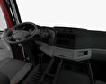 Mercedes-Benz Axor Tipper Truck with HQ interior 2022 3d model dashboard
