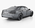 Mercedes-Benz Eクラス (W212) セダン HQインテリアと 2014 3Dモデル