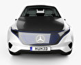 Mercedes-Benz EQ Konzept mit Innenraum 2017 3D-Modell Vorderansicht