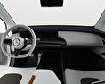 Mercedes-Benz EQ Concept with HQ interior 2018 3d model dashboard