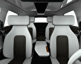 Mercedes-Benz EQ Konzept mit Innenraum 2017 3D-Modell