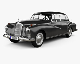 Mercedes-Benz 300d (W189) 1957 3D-Modell