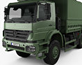 Mercedes-Benz Axor (2005A) Military Truck 2005 3D模型