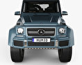 Mercedes-Benz G-class (W463) Maybach Landaulet with HQ interior 2019 3d model front view